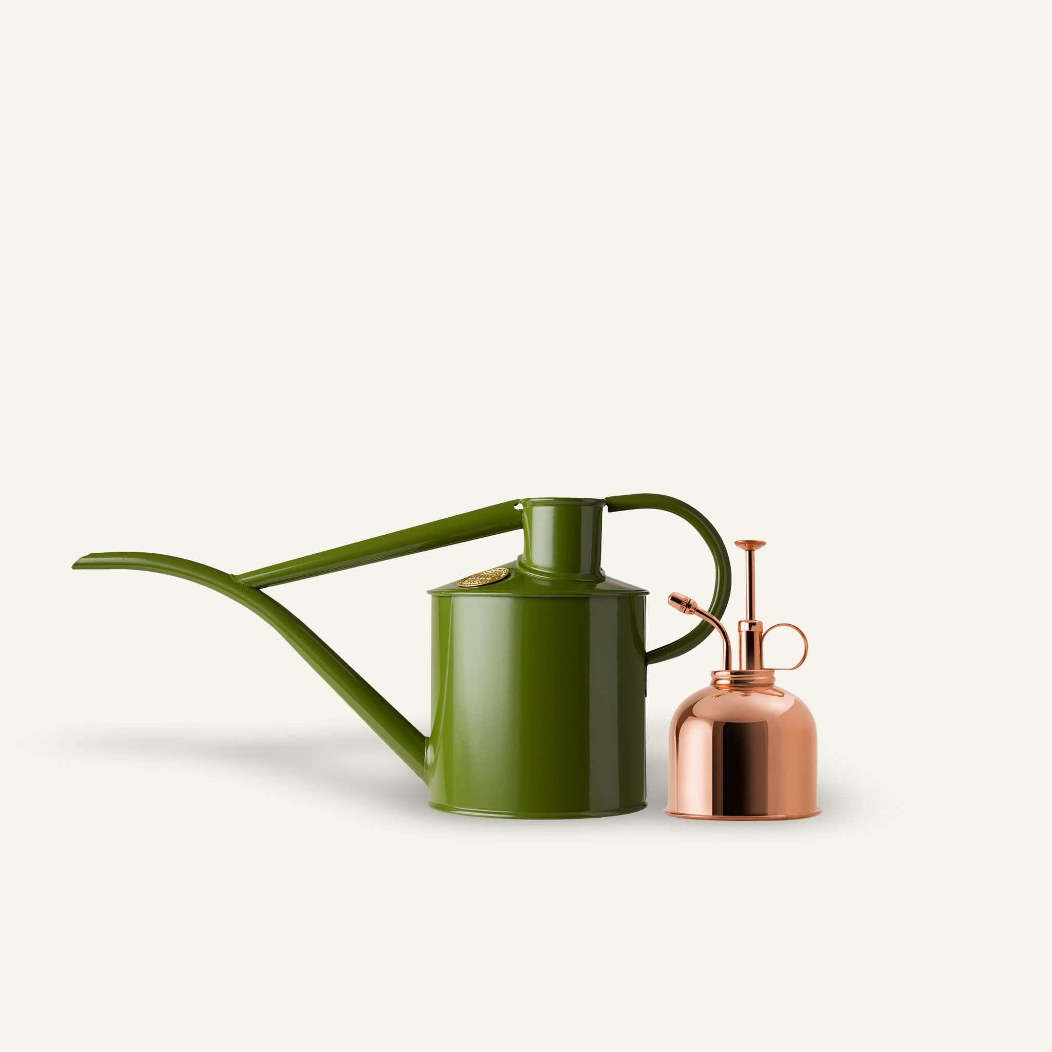 The Fazeley Flow - Houseplant Set - Fern Green & Copper - Two Pint