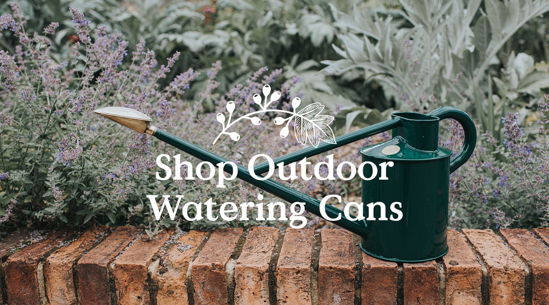 Outdoor watering cans